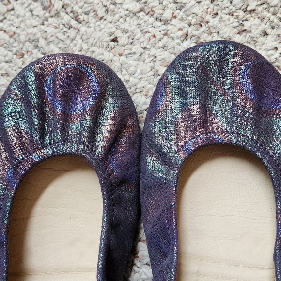 NEW *** BLUE PEACOCK***size9 Storehouse Flats - Picture 7 of 7